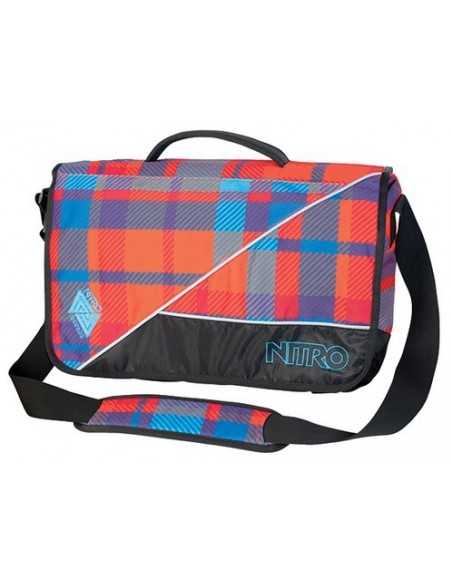 Evidence Bag Plaid Red Blue