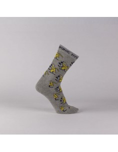 Sosete Hydroponic Banana Heather Grey