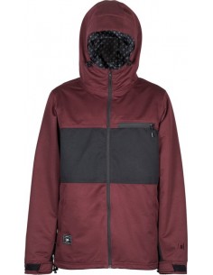 GEACA SNOWBOARD & SKI HASTING WINE-BLACK
