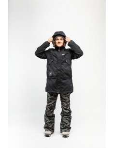 GEACA SNOWBOARD & SKI L1 ASHLAND BLACK