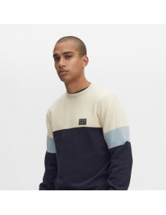 Pulover Hydroponic MALONE Cream / Navy / Blue 2