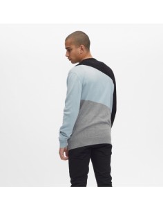 Pulover Hydroponic BANGOR KN Black / Blue / Grey 2