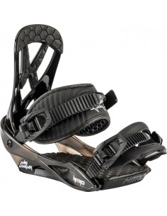 LEGATURI SNOWBOARD NITRO MINI CHARGER  BLACK