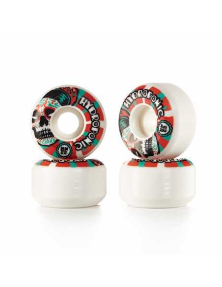 Roti Skate Hydroponic Mexican Skull Red