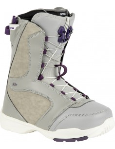 BOOTS SNOWBOARD NITRO FLORA TLS GREY-PURPLE
