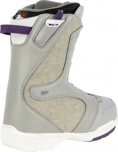 BOOTS SNOWBOARD NITRO FLORA TLS GREY-PURPLE 2