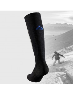 Sosete Snowboard si Ski DOGMA Snow Eater Grey Lines 2
