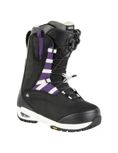 BOOTS SNOWBOARD NITRO BIANCA TLS BLACK-PURPLE
