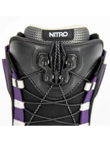 BOOTS SNOWBOARD NITRO BIANCA TLS BLACK-PURPLE