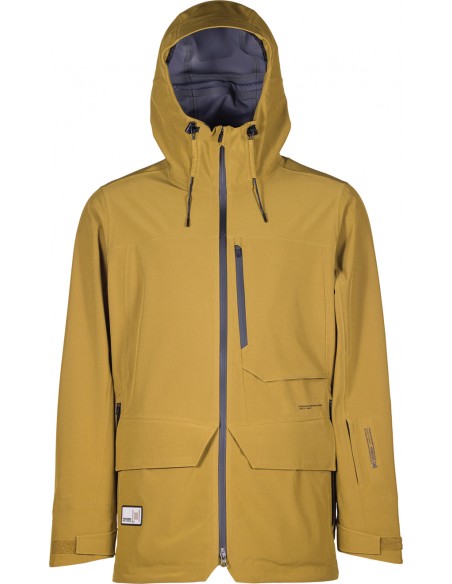 GEACA SNOWBOARD L1 ALPHA JACKET MOSS