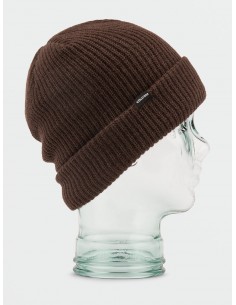 CACIULA VOLCOM SWEEP LINED BEANIE BROWN 2