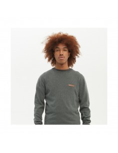 PULOVER HYDROPONIC BILOXI DARK HEATHER GREY