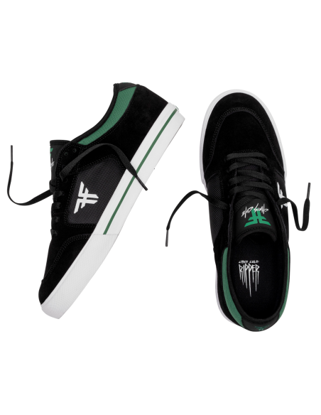 Papuci Fallen Ripper Black/Green/White