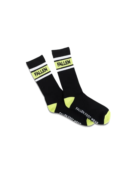 Sosete Fallen Uni II Black / Lime