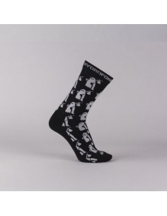 Sosete Hydroponic Afterlife Black White