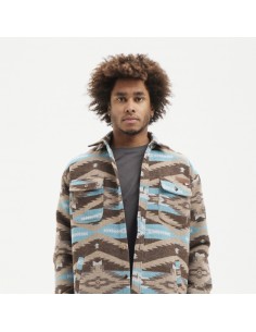 Camasa-Jacheta Hydroponic Tower Brown Turquoise Navajo