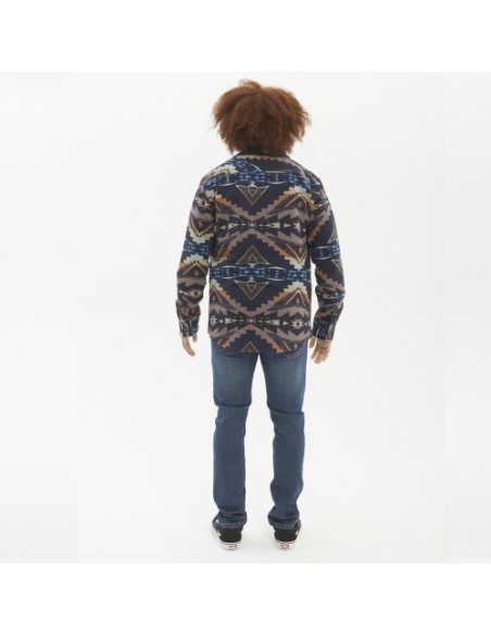 Camasa-Jacheta Hydroponic GOLETA  Navy Aztec