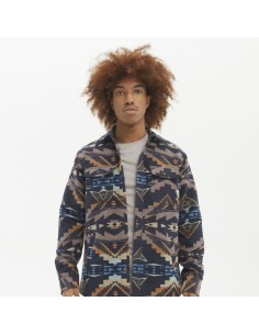 Camasa-Jacheta Hydroponic GOLETA  Navy Aztec