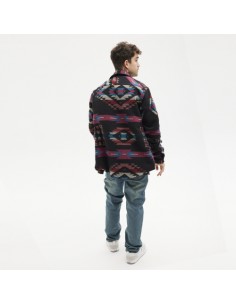 Camasa-Jacheta Hydroponic Aztec Black Vivid Aztec 2