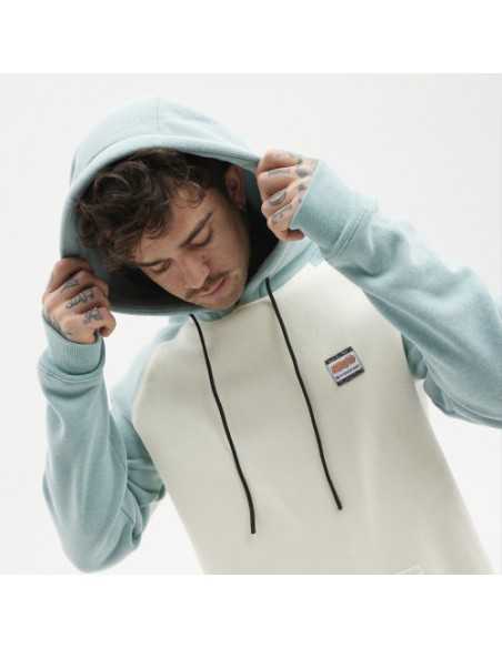 Hanorac Hydroponic NA LOOK  Heather Acqua / Off White