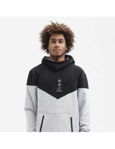 Hanorac Hydroponic DH SUPPORT  Black / Heather Grey