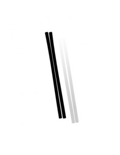 Batoane cofix 2 - 8 inch P-Tex candles (2buc) CLEAR