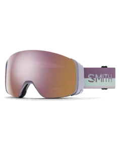 Ochelari snowboard/ski Smith Optics 4d mag  lunar fog split everyday roze gold mirror