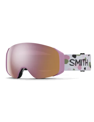Ochelari snowboard/ski Smith Optics 4d mag s proper pink paint brush everyday rose flash