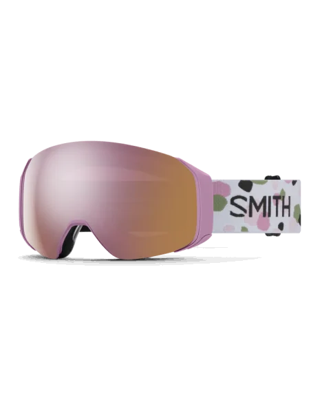 Ochelari snowboard/ski Smith Optics 4d mag s proper pink paint brush everyday rose flash