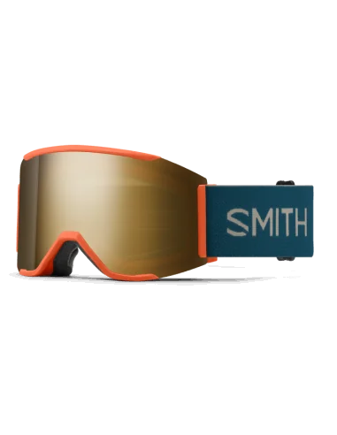 Ochelari snowboard/ski Smith Optics Squad mag rust c.p + sun black gold mirror
