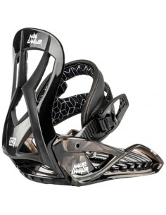 LEGATURI SNOWBOARD NITRO MICRO CHARGER  BLACK