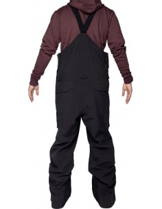 Salopeta snowboard/ski L1 Huron Bib Black 2