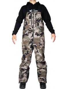 Salopeta snowboard/ski L1 Huron Bib Camo