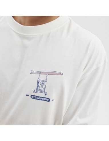 Tricou Hydroponic Sb surf white