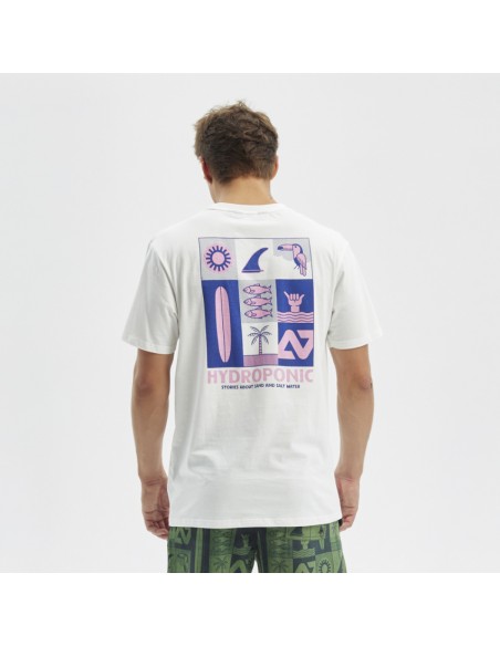 Tricou Hydroponic Sb saltwater white