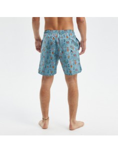 Pantaloni Hydroponic (BoardShort) SB aloha teal 2