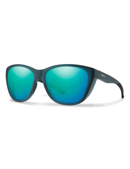 Ochelari soare Smith Optics Shoal matte pacific crystal glass chromapop polarized opal mirror