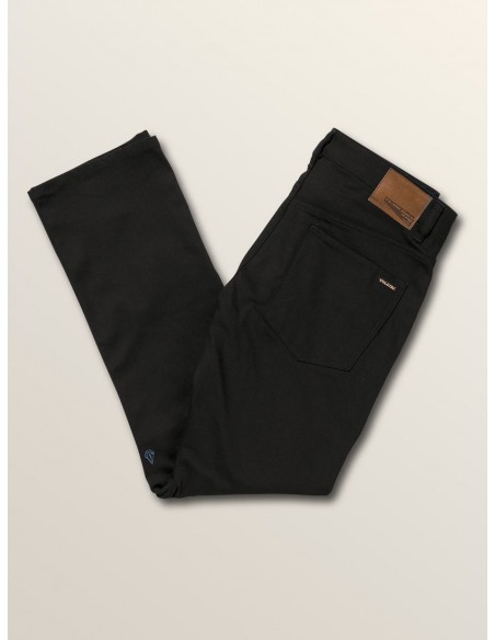 Pantaloni volcom solver  denim black