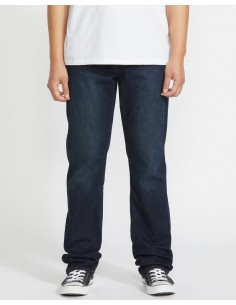 Pantaloni volcom solver  denim new vintage blue