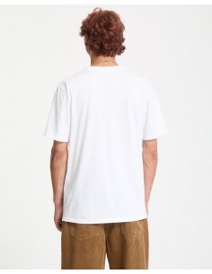 Tricou volcom longo cats white 2