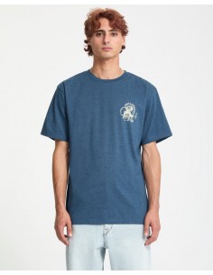 Tricou volcom anti gravity cosmic blue