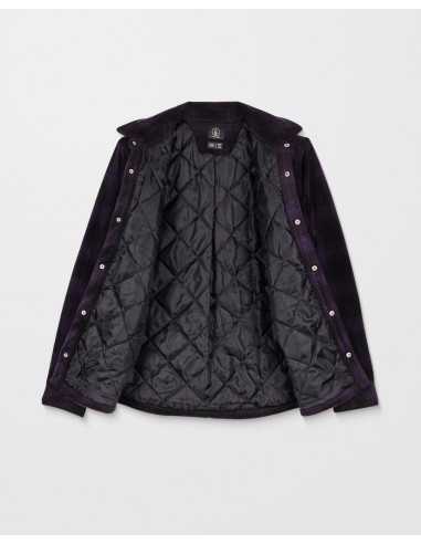 Jacheta/fleece volcom bowered dark purple