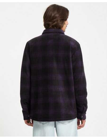 Jacheta/fleece volcom bowered dark purple