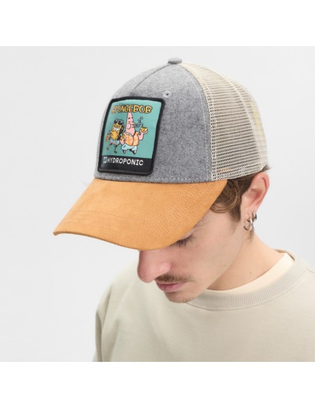 Sapca hydroponic sponge bob duo heather/grey