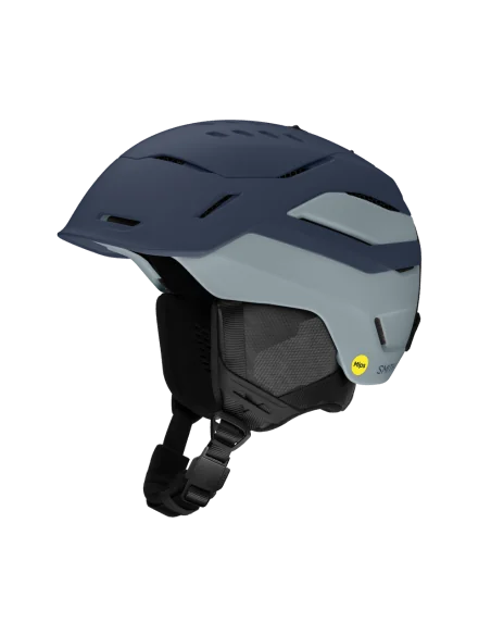 Casca snowboard/ski smith optics vantage 2 matte royal navy /wolf gray
