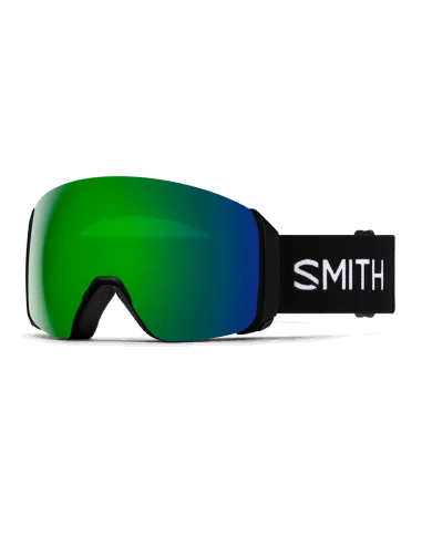 Ochelari snowboard/ski Smith optics 4D mag XL Black ChromaPop Sun Green Mirror