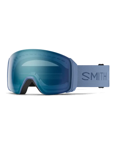 Ochelari snowboard/ski Smith optics 4D mag XL Granite Blue ChromaPop Everyday Blue Mirror