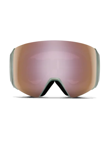 Ochelari snowboard/ski Smith optics 4D mag XL Mind Expanders ChromaPop Everyday Rose Gold Mirror