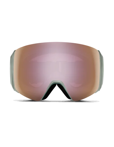 Ochelari snowboard/ski Smith optics 4D mag XL Mind Expanders ChromaPop Everyday Rose Gold Mirror