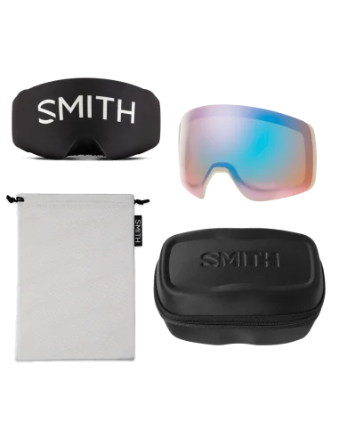 Ochelari snowboard/ski Smith optics 4D mag XL Mind Expanders ChromaPop Everyday Rose Gold Mirror